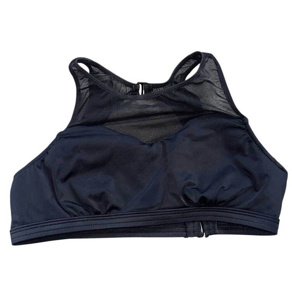 Venus high neck bikini swim top size 10 sport, mesh, sexy, adjustable